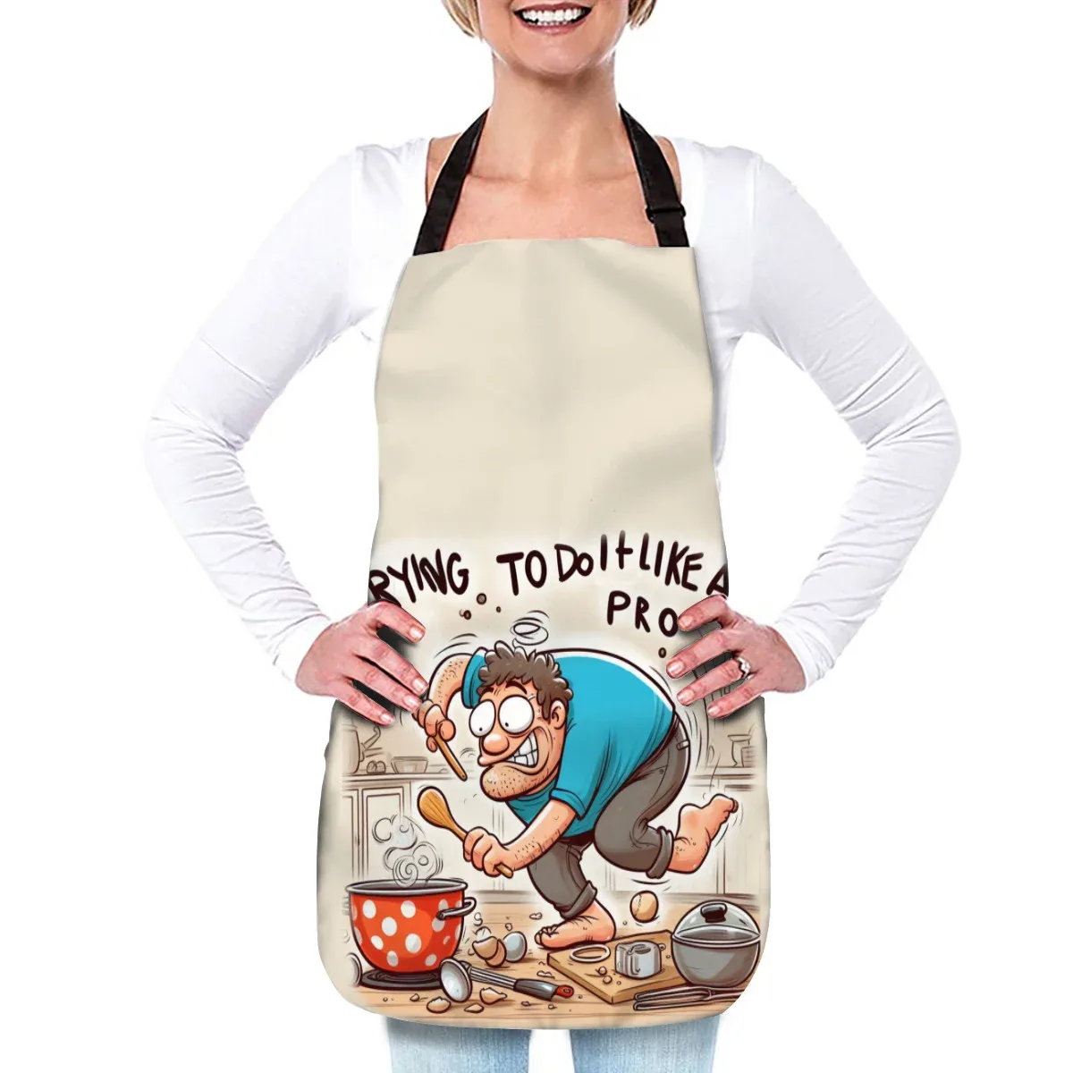 Avental de cozinha masculino cooking Like a Pro