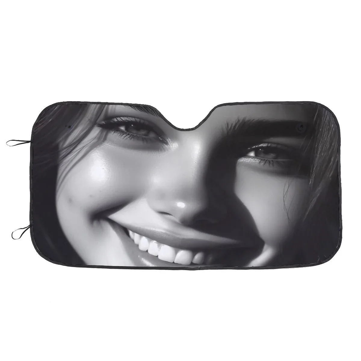 Pára-sol para Automóvel Jovem Morena-Design Exclusivo