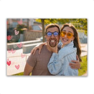 Guarde uma memória com este Puzzle horizontal ou vertical para personalizar. Ofereça um presente intemporal com recordações dos melhores momentos. Personalize ou customize com uma imagem do seu agrado. Fale connosco pelo whatsapp (+351  919 755 533) e ajudamos durante todo o processo. Portes Grátis