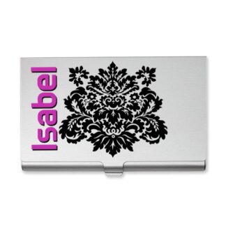 Proteja os seus cartões de visita ou os seus cartões bancários com um Porta Cartões Personalizável. Personalize com o seu nome, com uma imagem. Oferecemos o tratamento da qualidade da sua imagem e aproveite os portes grátis 
