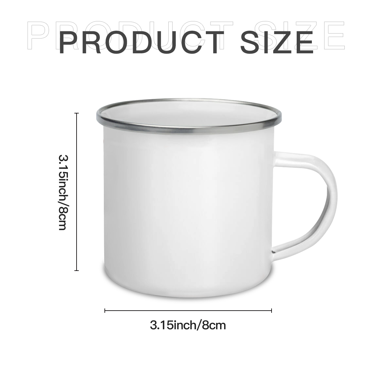 Recrie memórias da casa dos seus avós, com esta Caneca de esmalte vintage personalizável. Escreva um nome ou imprima uma fotografia e torne-a especial. Personalize e crie prendas exclusivas. Oferta do tratamento da qualidade da sua imagem e enviamos a prova antes da produção. Aproveite os portes grátis. 