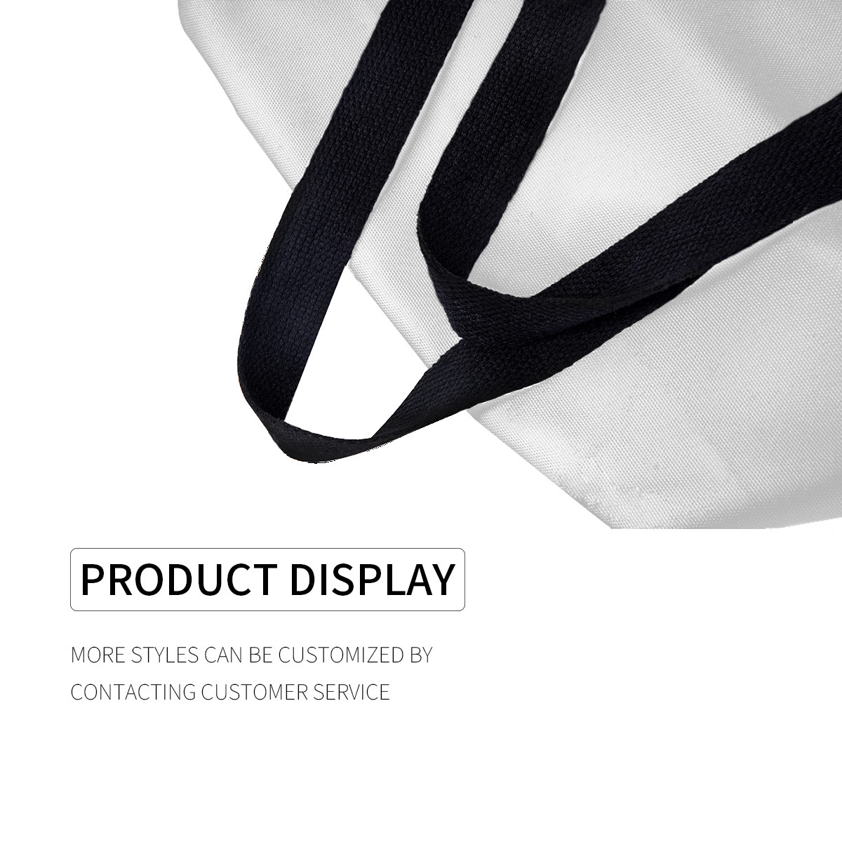 Bolsa de lona com alça preta personalizável Personalize e crie prendas exclusivas. Oferta do tratamento da qualidade da sua imagem e enviamos a prova antes da produção. Aproveite os portes grátis. 