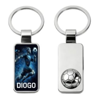 Precisa de ou um brinde para ofertas da sua empresa, ou uma lembrança  desportiva única? Conheça o Porta-Chaves Para Personalizar-Modelo Futebol. Robusto, leve e com personalização de alta qualidade. Personalize ou customize com uma imagem do seu agrado. Fale connosco pelo whatsapp (+351  919 755 533) e ajudamos durante todo o processo. longevidade.