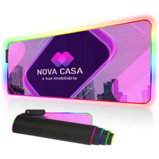 Dê uma nova luz ao escritório ou setup da sua empresa com este Tapete de Rato com Iluminação RGB para Personalizar, de grandes dimensões. Combinando alta tecnologia LED com o máximo conforto ergonómico. Personalize ou customize com uma imagem do seu agrado. Fale connosco pelo whatsapp (+351  919 755 533) e ajudamos durante todo o processo.