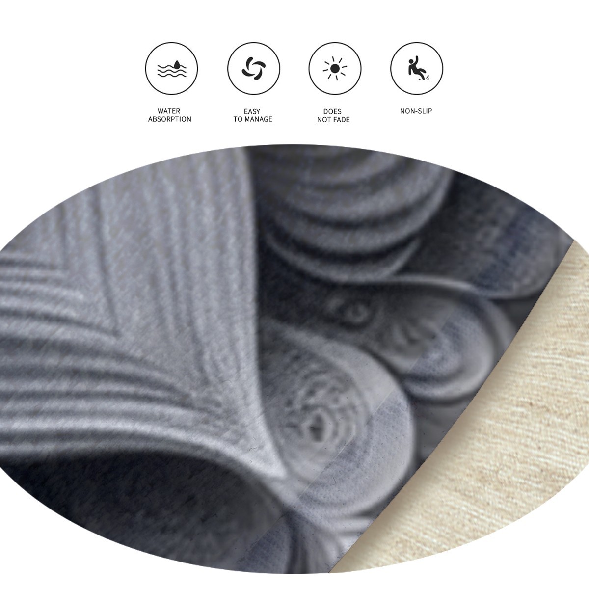 Tapete Redondo Personalizado – Conforto e Estilo à Sua Medida