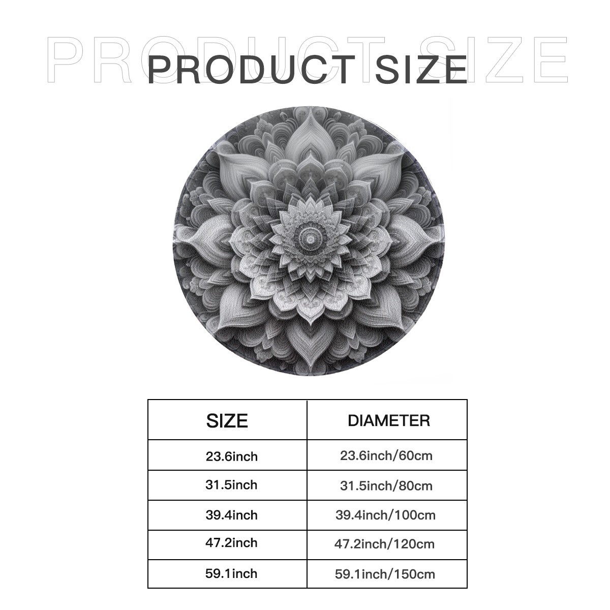 Tapete Redondo Personalizado – Conforto e Estilo à Sua Medida